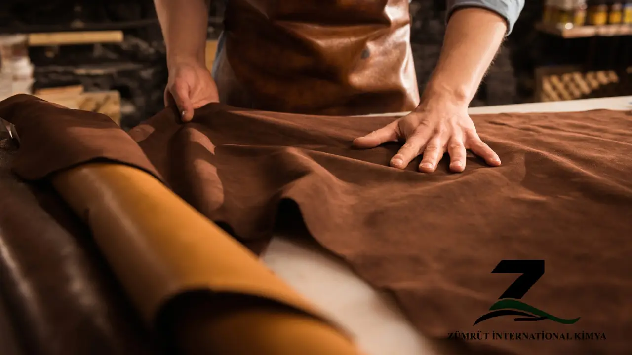 Caustic soda in Leather