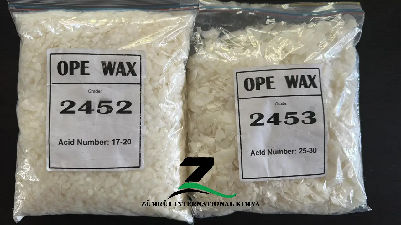 Oxidized polyethylene wax